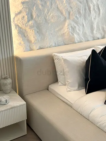 Modern Minimalist Bed Set with one year warranty