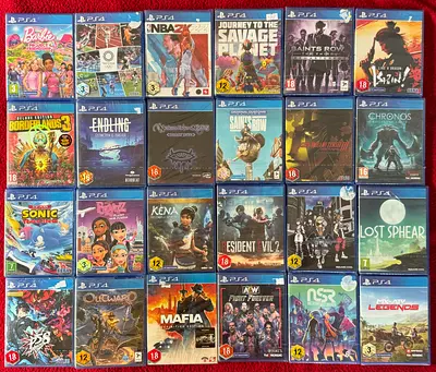 PS4 games AED 75