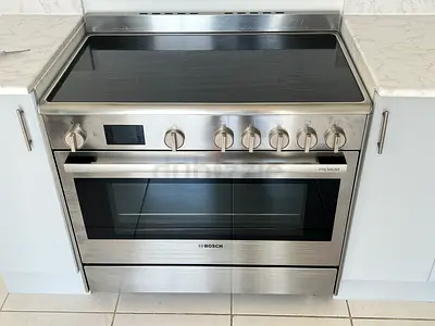 Bosch 5 rings electric ceramic cooking range