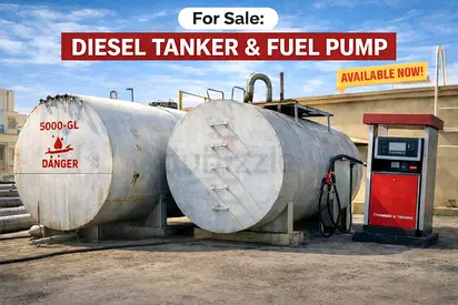 DIESEL TANKER AND FUEL PUMP