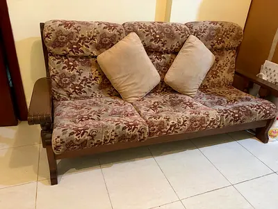 Wooden Sofa 3 seater