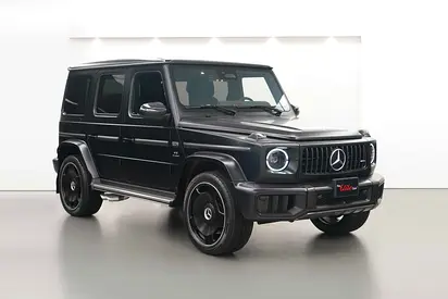 2025 MERCEDES G63 AMG / 22 INCH RIMS / BURMESTER  / DEALER WARRANTY AND SERVICE CONTRACT