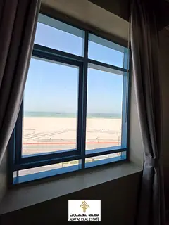 Luxury Hotel-Style Furnished Studio with Sea View on Ajman Corniche – Smart Access, Full Privacy &