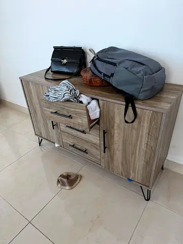 Stylish Storage Cabinet with Drawers