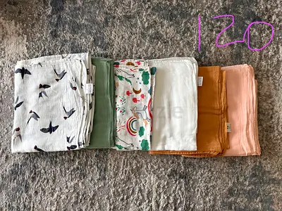 Anvy baby swaddle/wrap organic bamboo cotton