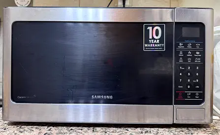 Samsung Microwave Oven with 10-Year Warranty