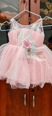Charming Pink Tulle Dress for Girls