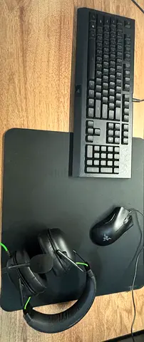 Razor Gaming Keyboard, Gaming Mouse, Gaming headset, and Gaming mouse pad (Razor Bundle)