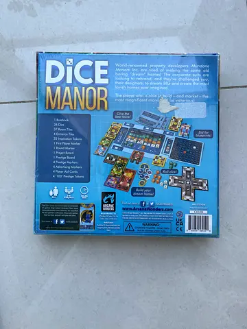 Dice Manor Board Game