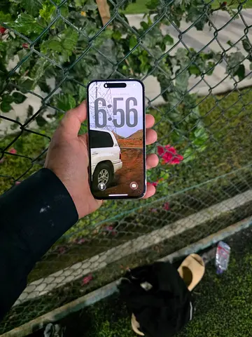 iPhone 14 pro with back small crack and display change