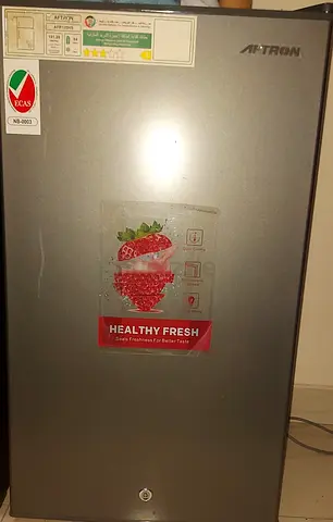 Aftron Mini Fridge – 84L – Perfect Condition   ثلاجة أفترون – 84 لتر – بحالة ممتازة