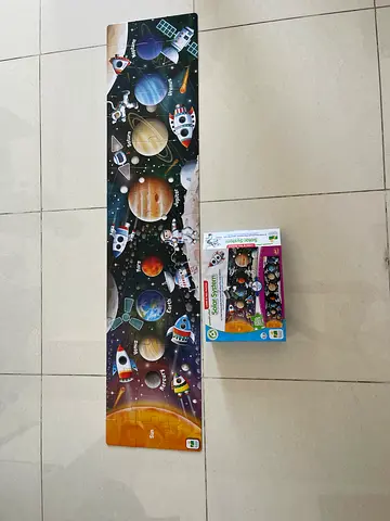 Space-Themed Educational Puzzle for Kids