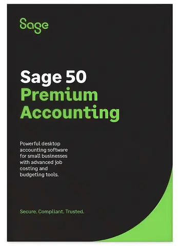 Sage50 Premium Accounting Software U.S Edition