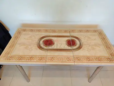 Elegant Dining Table with Intricate Design