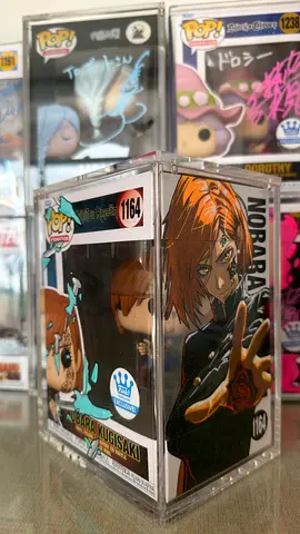 Rare Funko Pop of Nobara Kugisaki from Jujutsu Kaisen - 1/1 custom art - mint condition