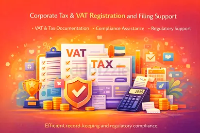 Corporate Tax  VAT Registration and Filing Assistance