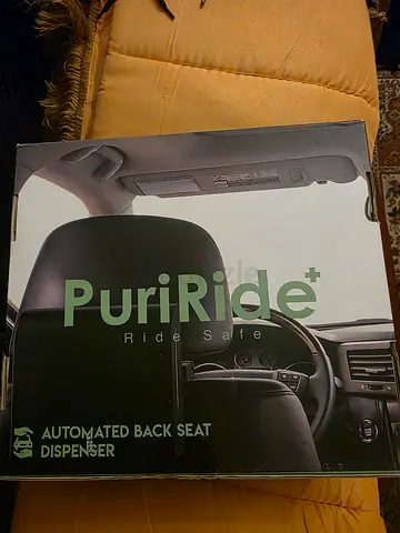 PuriRide Back Seat Dispenser. New. Unused. AED 70 Only. Free Delivery.