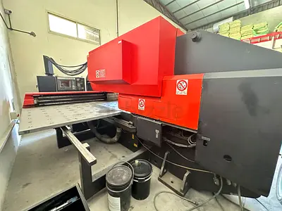 High-Performance Industrial 30-33 ton CNC turret punch press- AMADA PEGA 357 Turret Punching Machine