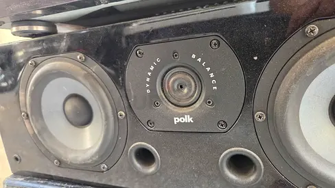 Polk Audio LSiC + JBL + Kenwood receiver