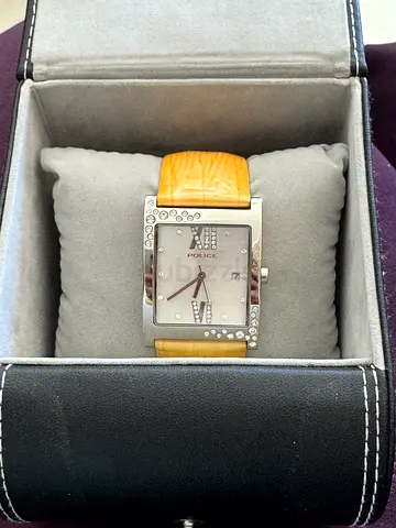 Police brand  Womens elegant dress watch with Unique  Strap