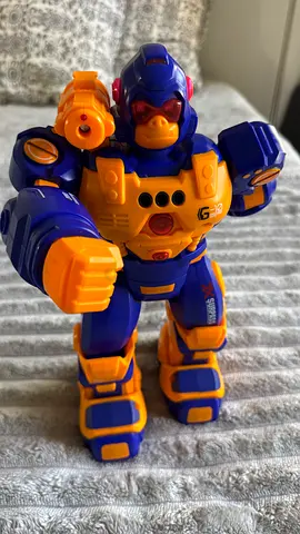 Robot Action Figure - Fun and Interactive Toy. Sensor based automatic