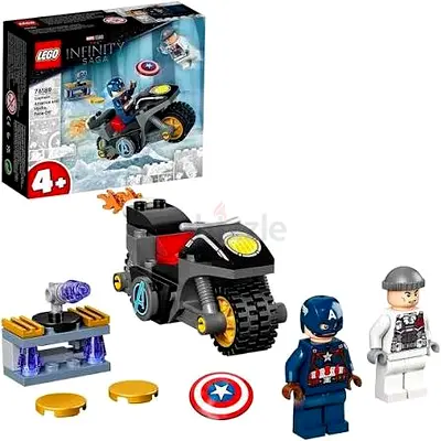 LEGO Marvel Avengers: Captain Americas Snow Bike Set