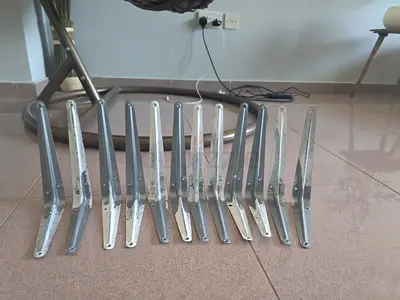 ALUMINUM WALL HOOKS x 12 Pc