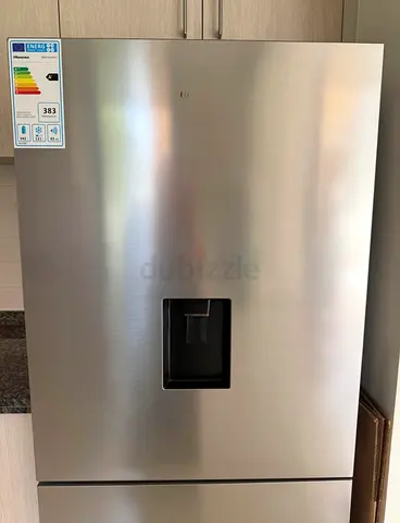 Stainless Steel Refrigerator with Ice and Water Dispenser