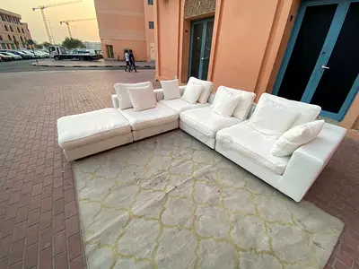 Same like new Condition Marina Home Sofa with footstool