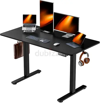 Brand New Stylish Black Standing Desk for a Modern Workspace120 X 60cm