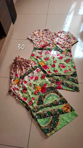 Silk coord set . Preloved