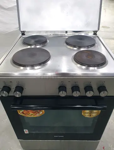 Wolf power electric 4 burner cooking range