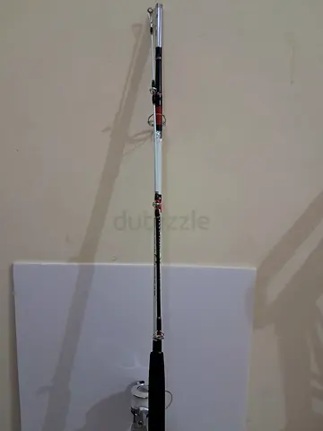 Fishing rod with oukuma fishing reel