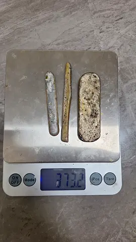 92.5 silver bar and 94 silver grain and wire ready to make jewelry