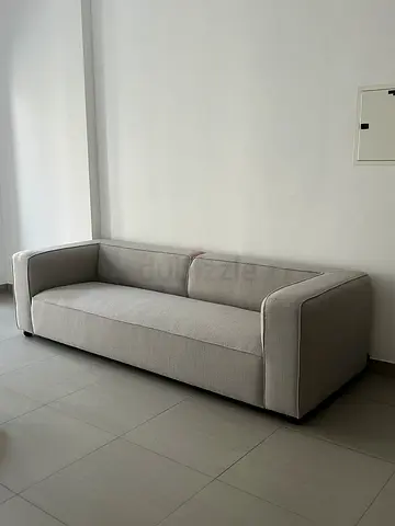 Premium 2XL Modern 3-Seater Grey Sofa