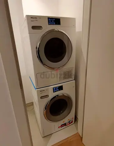 Miele W1T1 White Edition WMV 960 WPS 9 kg washing machine and TMV 840 WP 9 kg tumble dryer