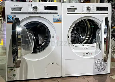SIEMENS new update IQ-700 9 kg washer and 9 kg dryer seprate set with wifi model latest model