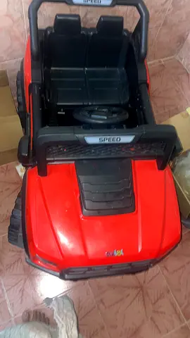 Kids Red Electric Ride-On Jeep