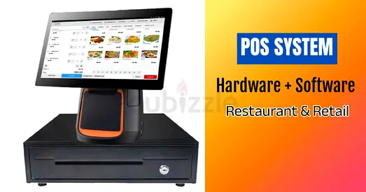 Supermarket check out counter system fast pos billing machine with software
