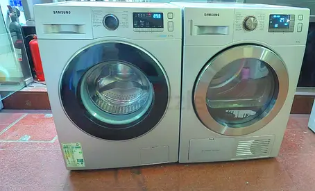 SAMSUNG latest model 8 kg washer and 8 kg condenser dryer seprate set sale