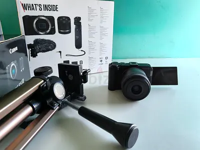 Canon Camera Bundle with Tripod and Accessories