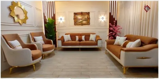 Elegant Neoclassical Living Room