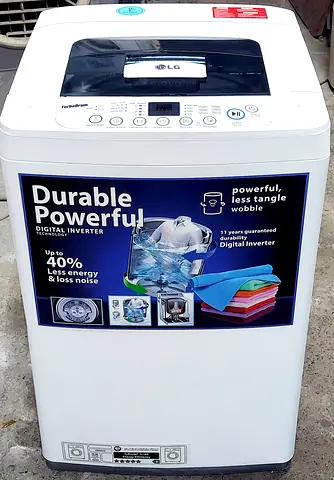 Lg 7kgs used top load washing machine excellent condition good price with warranty