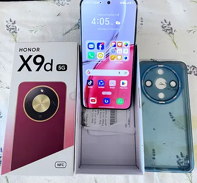 Like New Honor X9d 5G with Box and Accessory Case and charger