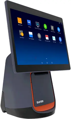 Cafe billing machine package ready cash counter solution POS hardware with software