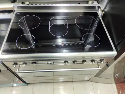 SMEG latest model cooking range 5 hobs stove 90x60 dual fan cooker made in italy