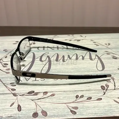Oakley Brand Stylish Prescription Glass Frame with a Sleek Design