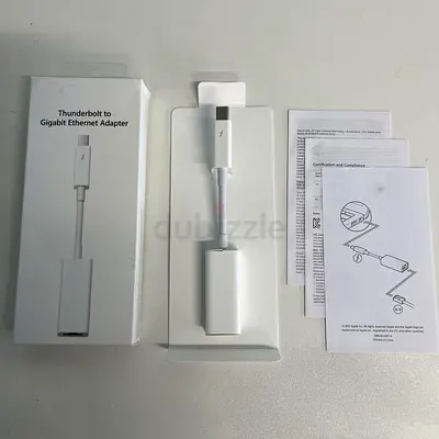 New • Genuine Apple Thunderbolt to Gigabit Ethernet Adapter ( A1433 / MD463Z M / A )