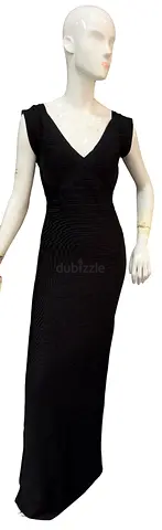Brand New Herve Leger Signature Bandage Dress - Large