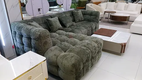 Customized Stylish and Comfortable L shaped Sectional Sofa